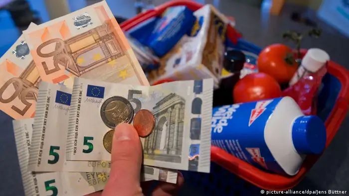Symbolbild Deutschland Angst vor steigenden Lebenshaltungskosten