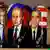 Russian dolls of Vladimir Putin and Barack Obama