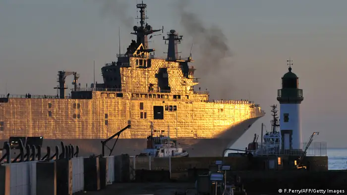Frankreich Kriegsschiff Mistral