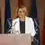 Nato Gipfel in Wales Mimi Kodheli Verteidigungsministerin Albanien