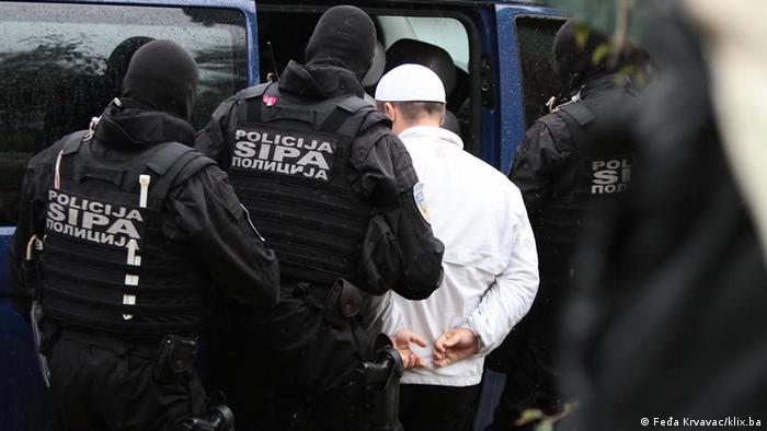 EINSCHRÄNKUNG Verhaftung von Bilal B. mutmaßlicher Islamist Bosnien und Herzegowina