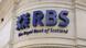 Sign showing logo of RBS Royal Bank of Scotland Sign showing logo of RBS Royal Bank of Scotland