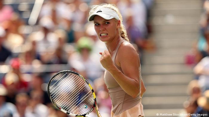 US Open Tennis Caroline Wozniacki 