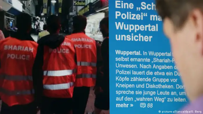 Scharia-Polizei in Wuppertal