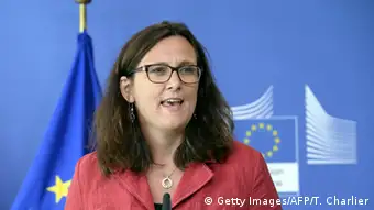 Audioslideshow EU-Kommissare in 2014 bis 2019 Cecilia Malmström
