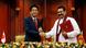 Sri Lanka Japan Ministerpräsident Shinzo Abe bei Präsident Mahinda Rajapaksa in Colombo Sri Lanka Japan Ministerpräsident Shinzo Abe bei Präsident Mahinda Rajapaksa in Colombo
