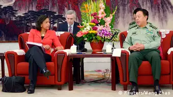 Susan Rice mit Fan Changlong 09.09.2014 Peking