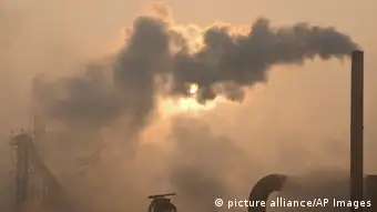 Symbolbild Treibhausgase Klimawandel Umweltverschmutzung