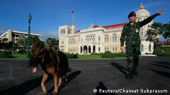 Thailand Soldat Militärdiktatur 09.09.2014 Bangkok