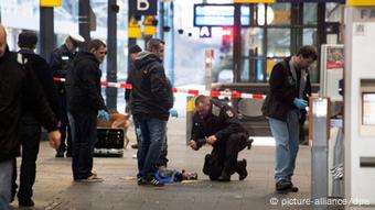 Der versuchte Terroranschlag von Bonn vom 26.12.2013. Foto: Meike Böschemeyer/dpa