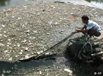 中国水源污染严重