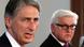Philip Hammond und Frank-Walter Steinmeier Philip Hammond und Frank-Walter Steinmeier