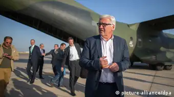 Außenminister Frank-Walter Steinmeier in Bagdad