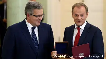 Rücktritt von Polens Ministerpräsident Tusk