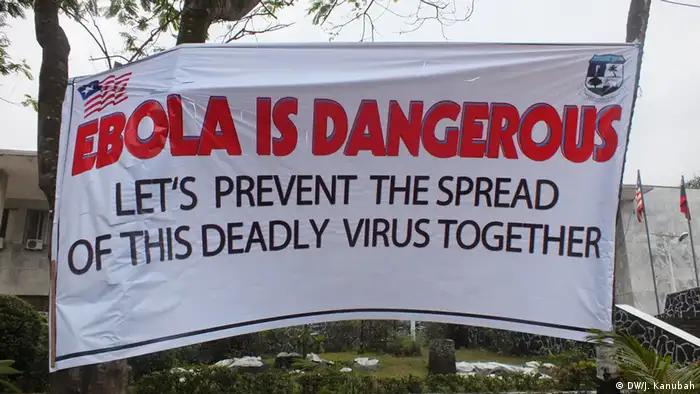 Warnung vor Ebola in Monrovia