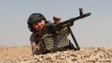Kurdische Peschmerga-Frauen kämpfen gegen die IS (Bildergalerie)