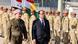 Frankreichs Präsident Hollande mit kurdischem Anführer Barzani in Erbil Frankreichs Präsident Hollande mit kurdischem Anführer Barzani in Erbil