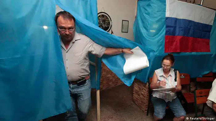 Regionalwahlen in Russland (Wahllokal)