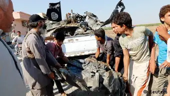 IS Kämpfer in Raqqa Syrien 16.09.2014