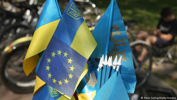 Symbolbild Ratifizierung des EU - Ukraine Abkommens