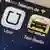 Taxi-Apps auf Smartphone-Display (Foto: dpa)