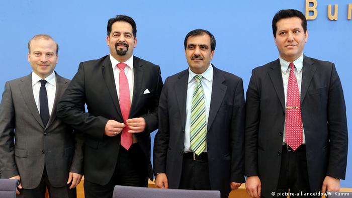Pressekonferenz des Koalitionsrats der Muslime in Berlin 16.09.2014