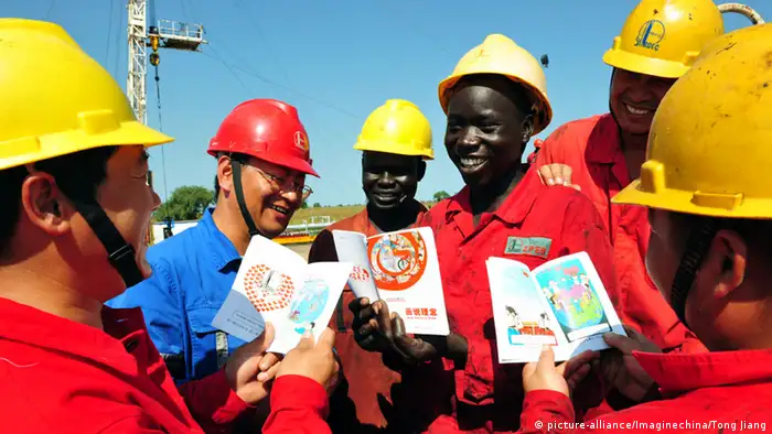 Südsudan Ausländische Arbeiter Chinesen (picture-alliance/Imaginechina/Tong Jiang)