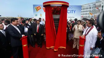 Xi Jinping in Sri Lanka 17.09.2014