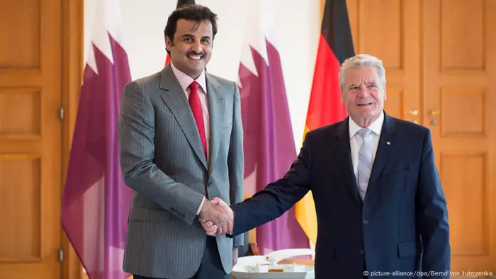 Al-Thani bei Gauck 17.09.2014 Berlin