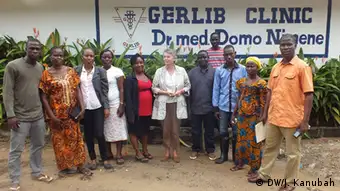 Margret Gieraths-Nimen, Leiterin der Gerlib Clinic in Monrovia, Liberia
