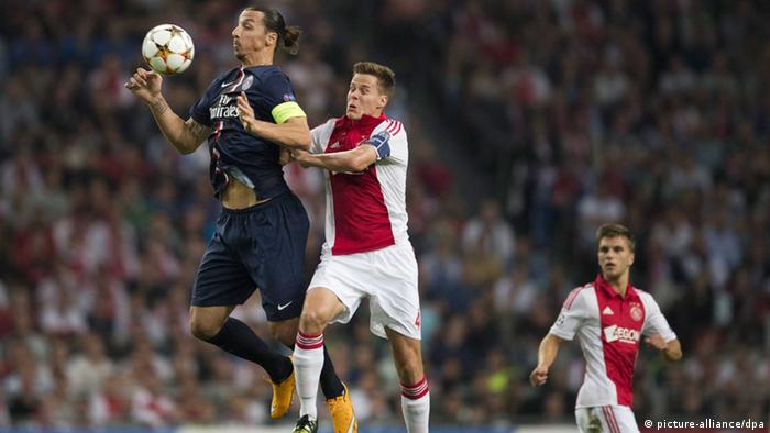 UEFA Champions League Ajax Amsterdam vs Paris Saint-Germain
