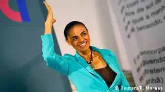 Brasilien Präsidentschaftskandidatin Marina Silva in Rio de Janeiro 17.09.2014