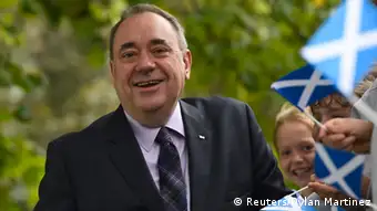 Schottland Referendum Alex Salmond 18.09.2014