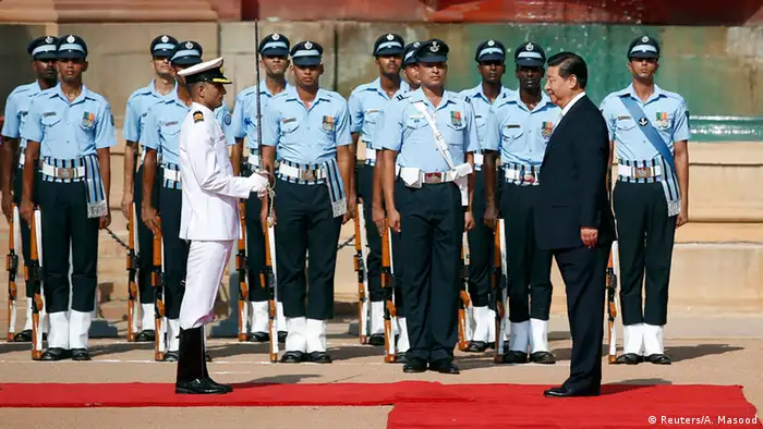Indien Staatspräsident von China Xi Jinping in Neu-Dheli 18.09.2014