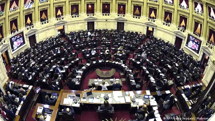 Kongress in Buenos Aires, Argentinien (AFP/Getty Images/J. Mabromata)