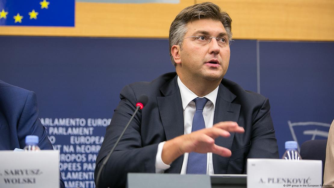 Ο Αντρέι Πλένκοβιτς στα έδρανα του Ευρωκοινοβουλίου