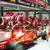 Ferrari Team übt pit-stops Archiv 2012