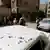 Zerschossenes Auto in der jemenitischen Hauptstadt Sanaa (Foto: Reuters)