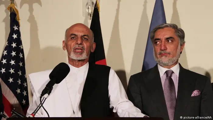 Archivbild Einigung über Einheitsregierung in Afghanistan unterzeichnet