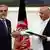 Ashraf Ghani und Abdullah Abdullah bei der Bildung der Einheitsregierung im September 2014 (Foto: AFP)