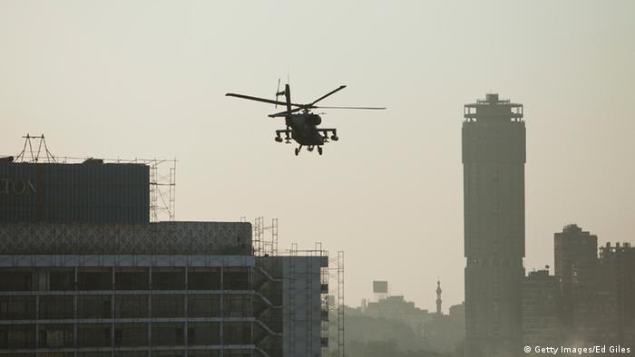 Ägyptischer Militärhubschrauber