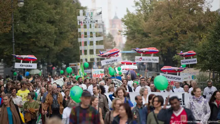 Klimawandel Protest in Berlin