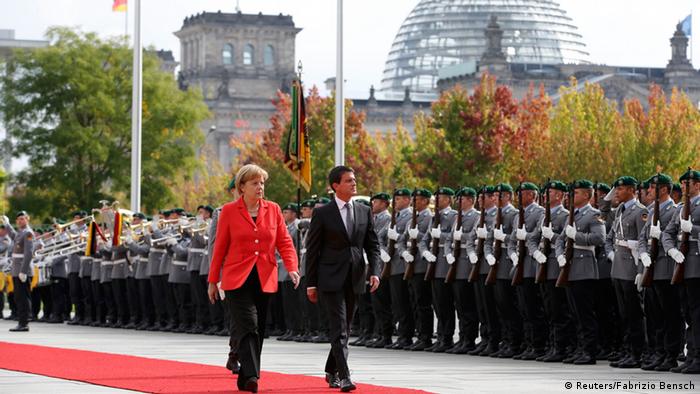 Valls bei Merkel 22.09.2014