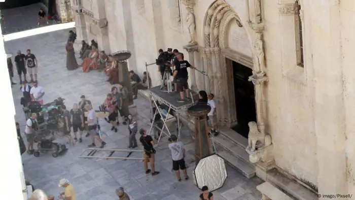 Dreharbeiten Game of Thrones Kroatien 18.9.2014