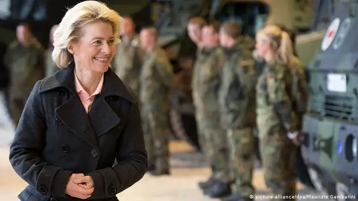 Bundesverteidigungsministerin Ursula von der Leyen