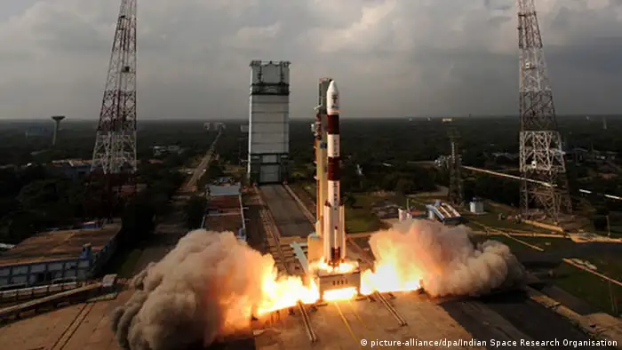Bildergalerie Indien Mars Orbiter Mangalyaan