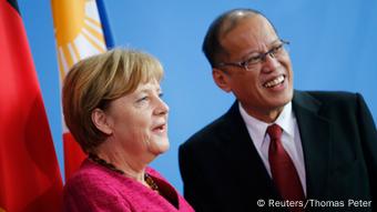Angela Merkel und Benigno Aquino in Berlin am 19.09.2014 (Foto: REUTERS)