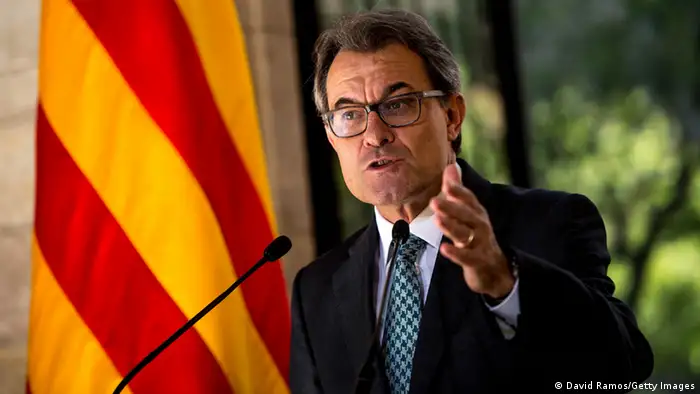 Katalanien Präsident Artur Mas 19.09.2014
