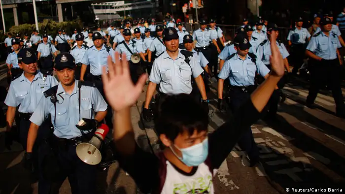 Demonstrationen Hong Kong 29.09.2014
