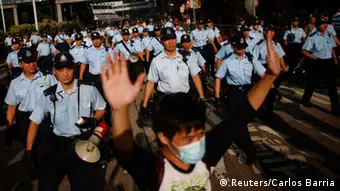 Demonstrationen Hong Kong 29.09.2014